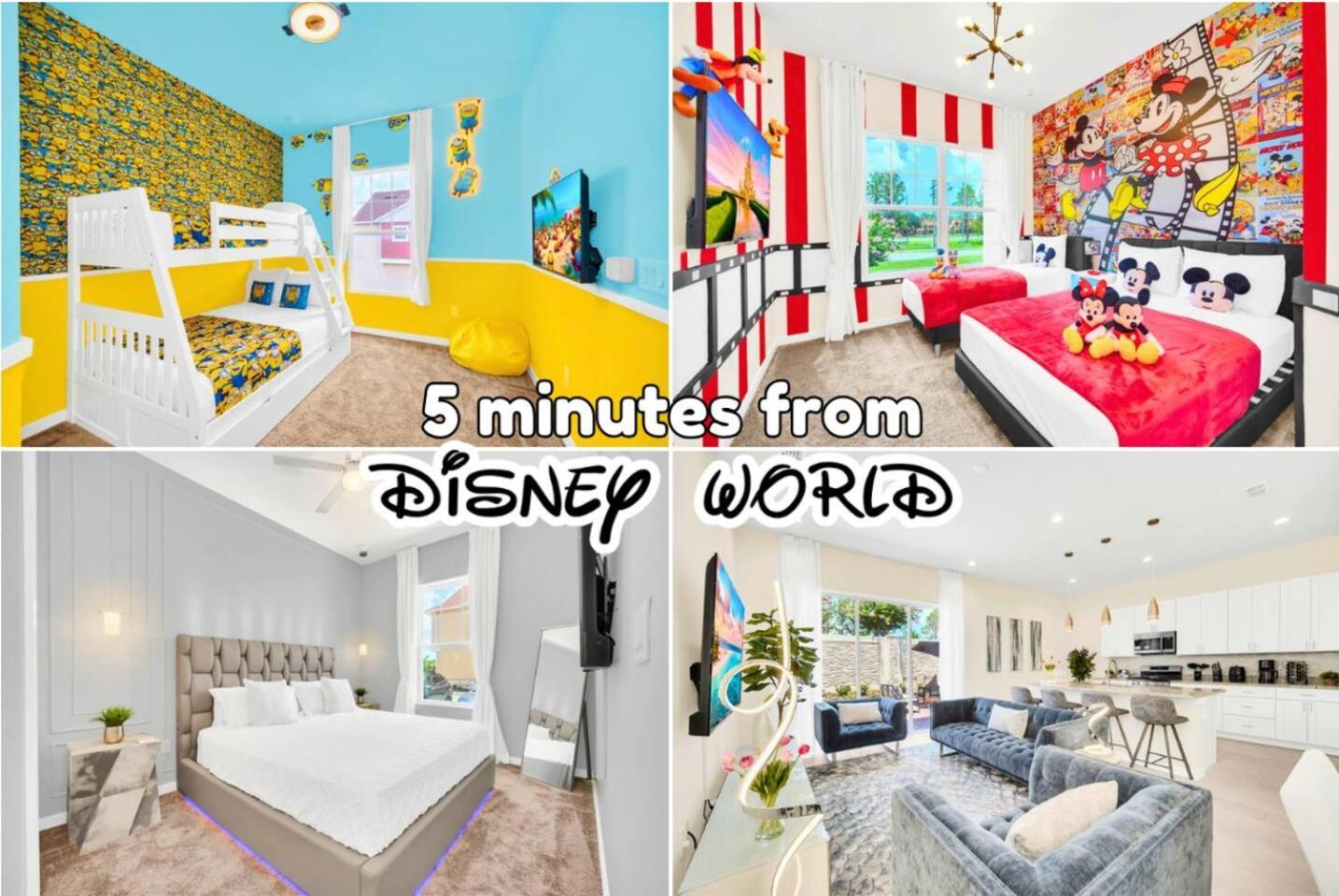 5 Bd 5ba Themed House Near Holiday home Orlando